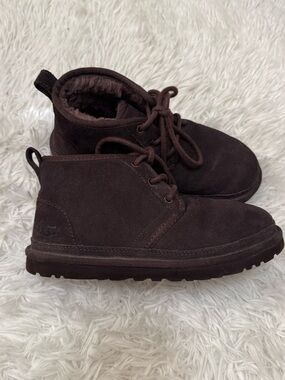UGG Neumel Boots Dark Brown Uggs Dark Brown Ankle Boots